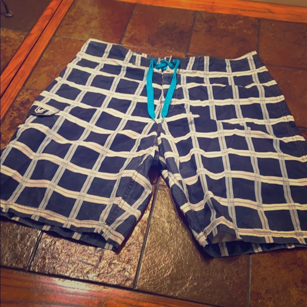 Striped bathing suit